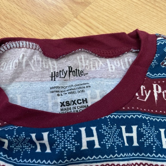 New Harry Potter Womens XS Crew Neck Long Sleeve Cotton - Picture 4 of 5